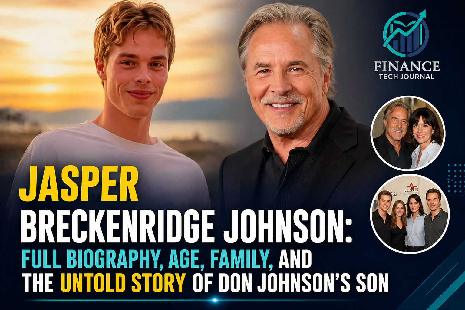 Jasper Breckenridge Johnson: Full Biography, Age, Family, and the Untold Story of Don Johnson’s Son