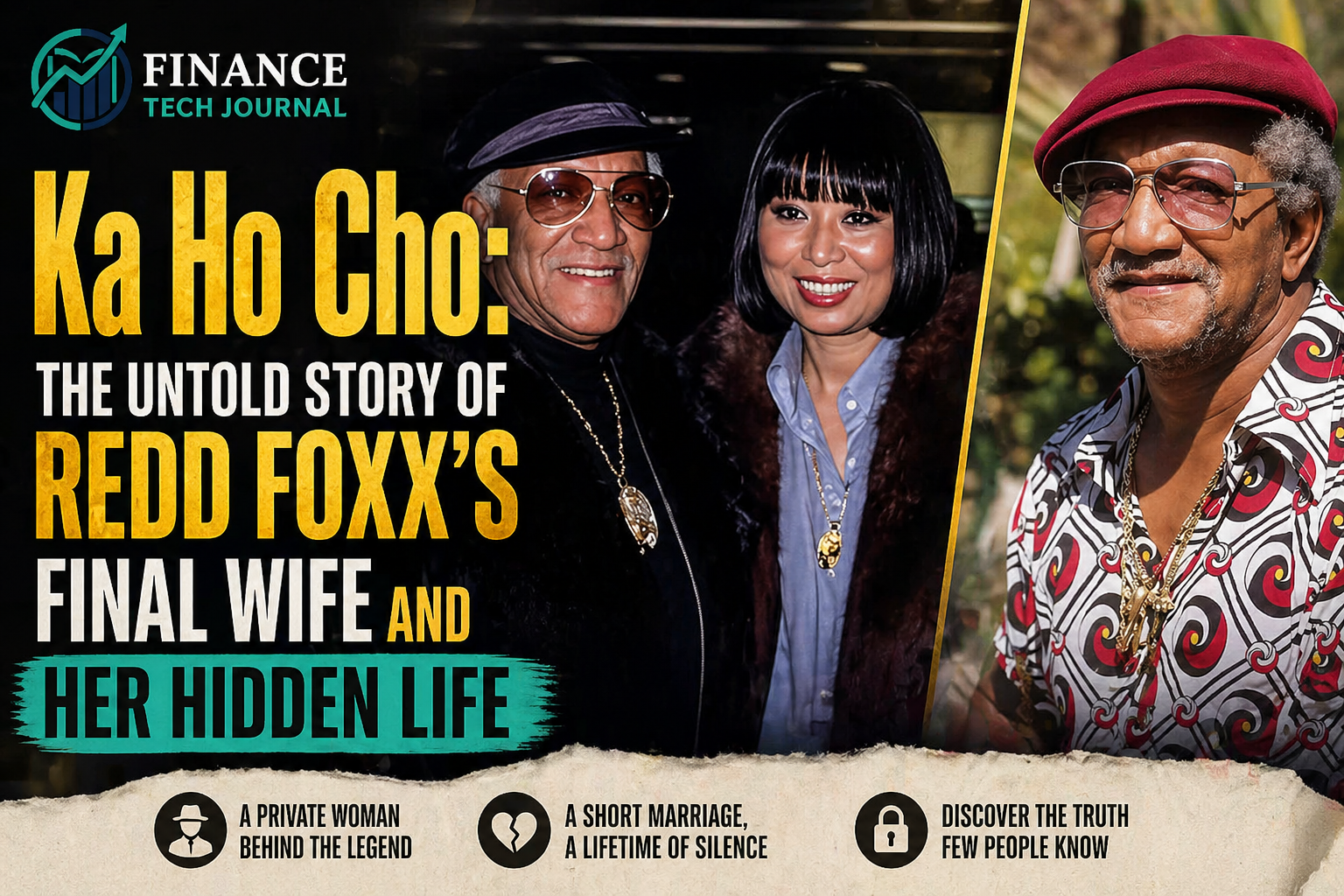 Ka Ho Cho: The Untold Story of Redd Foxx’s Final Wife and Her Hidden Life